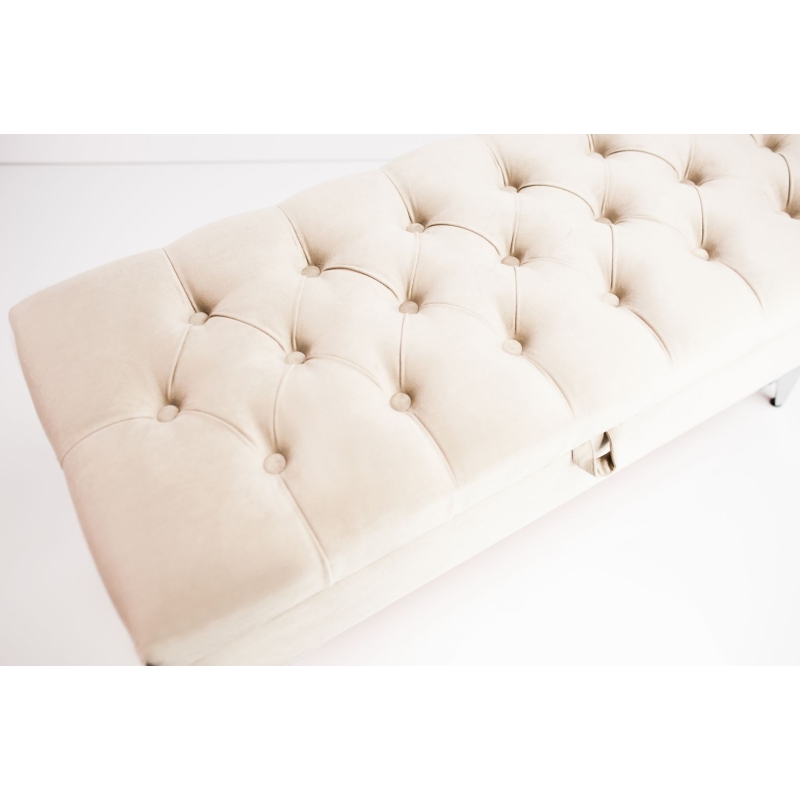 Tufted Storage Bench Chesterfield Q-2 Casablanca 2303